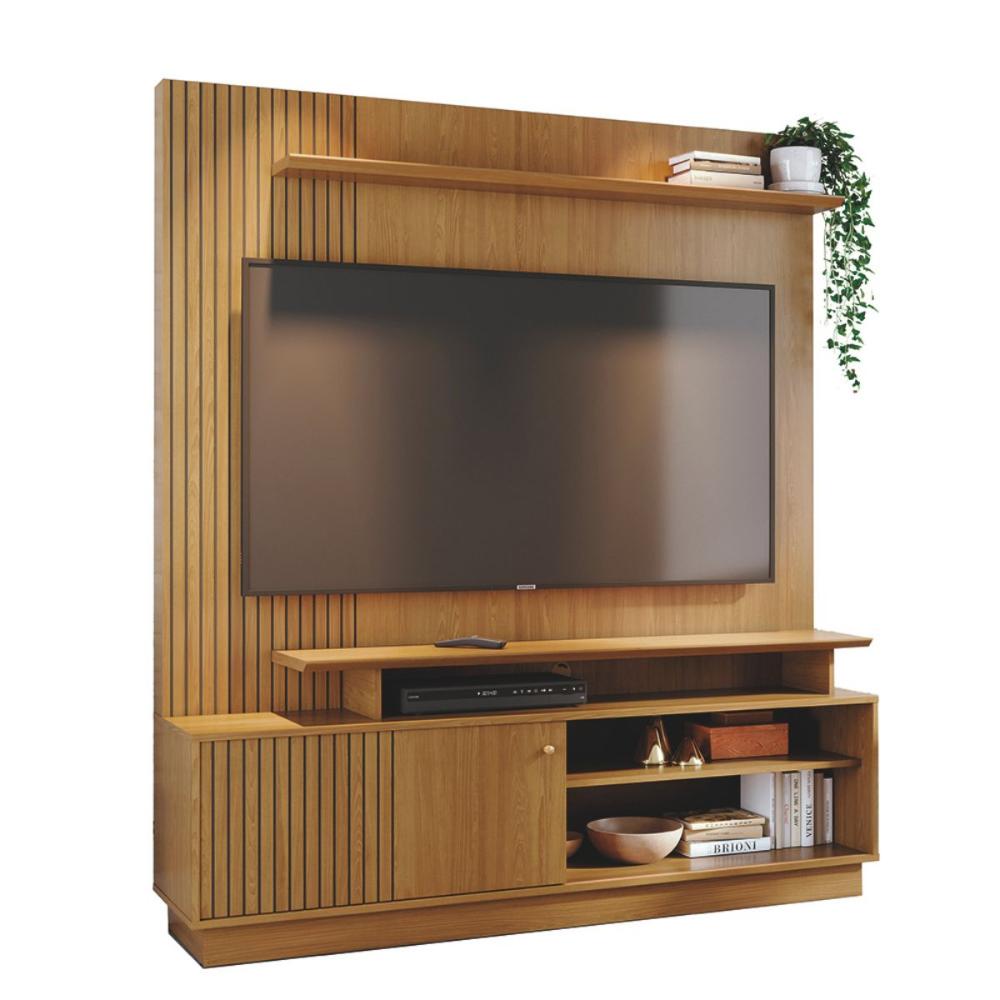 Estante Painel Para TV Emberforge Cumaru