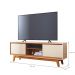 Estante Para TV 70 Polegadas Maya Cinamomo Off White
