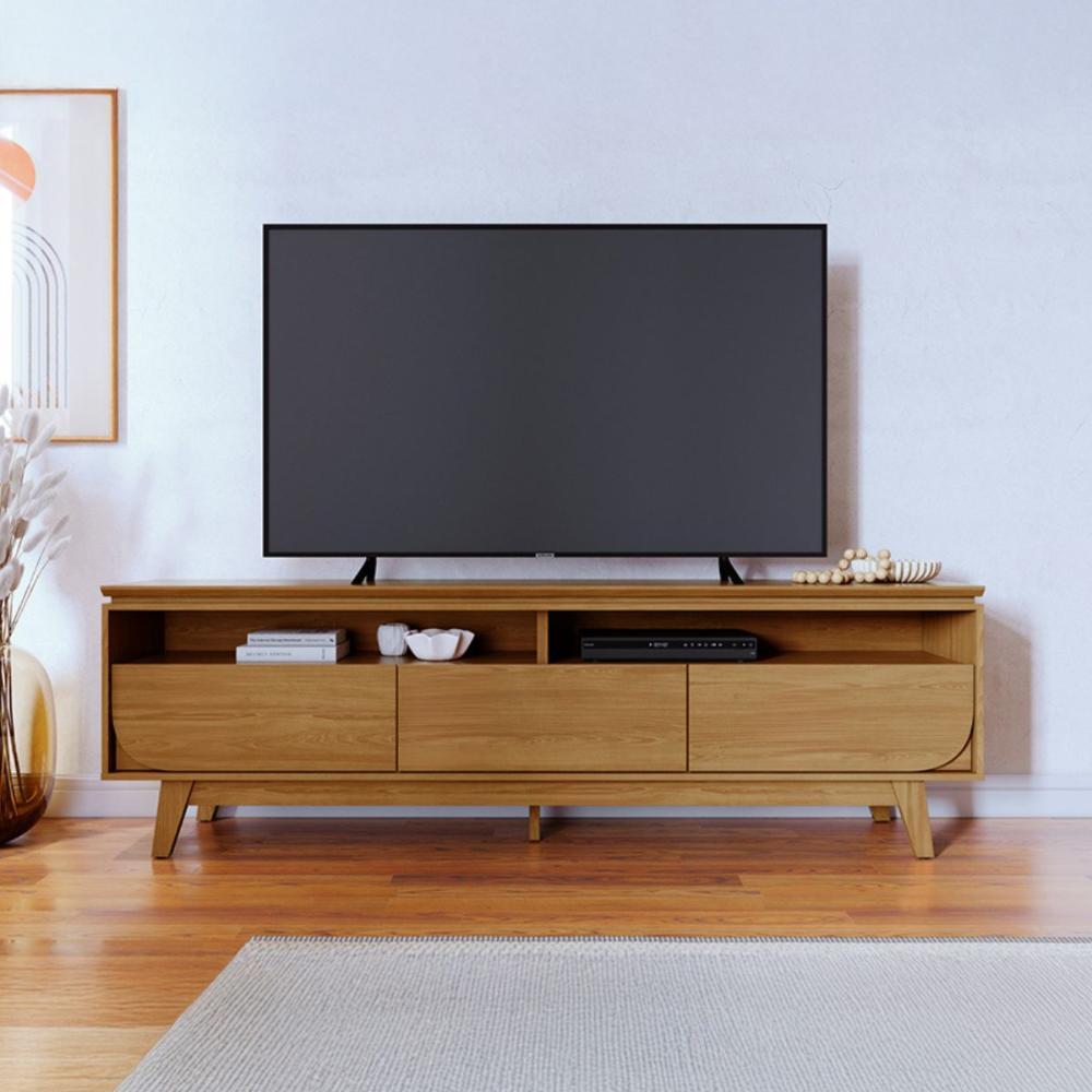 Estante Para TV 75 Polegadas Dalise Cumaru