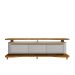 Estante Para TV 75 Polegadas Enseada Nature Off White