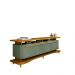 Estante Para TV 75 Polegadas Enseada Nature Off White