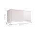 Estante Suspensa Omega Off White