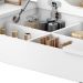 Gabinete Toucador Agata Branco Fosco