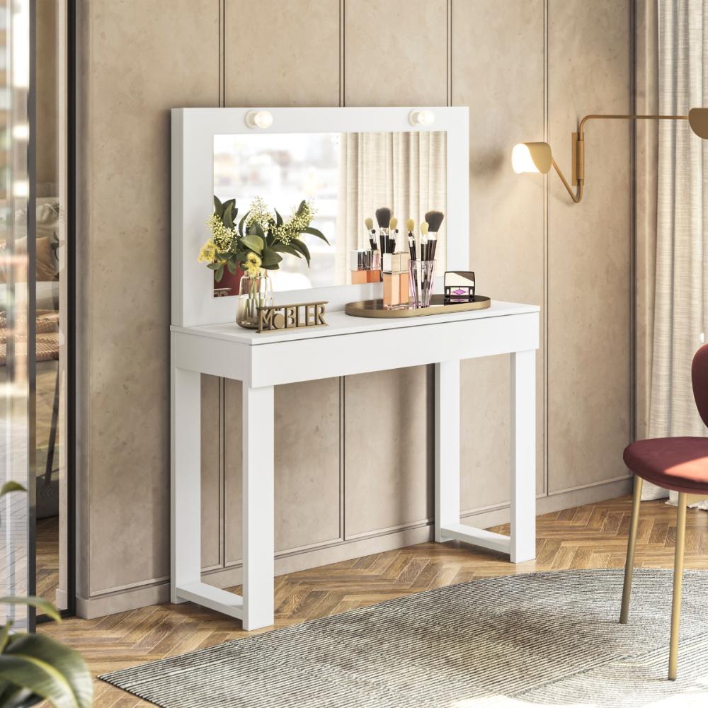 Gabinete Toucador Camarim Diva Pop Branco Fosco