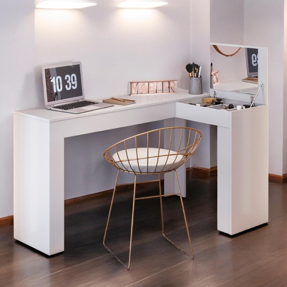 Gabinete Toucador Timberlake Branco Fosco