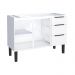Gabinete de Cozinha para Pia 3 Portas Coari Branco