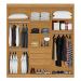 Guarda Roupa 3 Gavetas e 3 Portas Ipira Naturalle