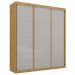 Guarda Roupa 3 Gavetas e 3 Portas Ipira Naturalle Off White