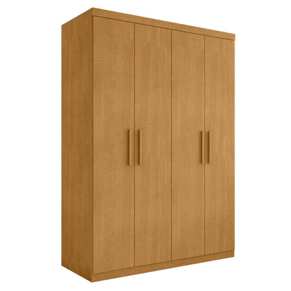 Guarda Roupa 3 Gavetas e 4 Portas Caxias Naturalle