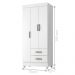 Guarda Roupa 3 Portas Alambari Branco