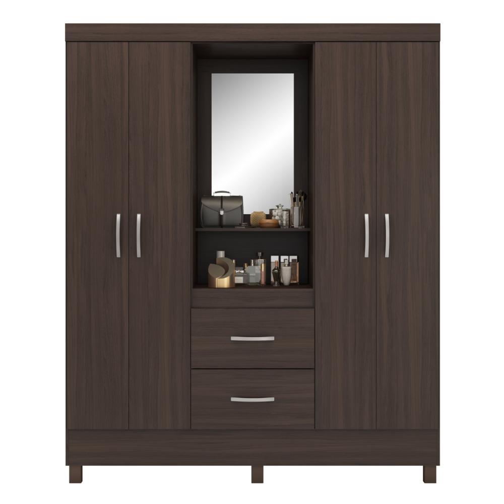 Guarda Roupa 4 Portas Dublin Cafe Touch
