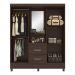 Guarda Roupa 4 Portas Dublin Cafe Touch