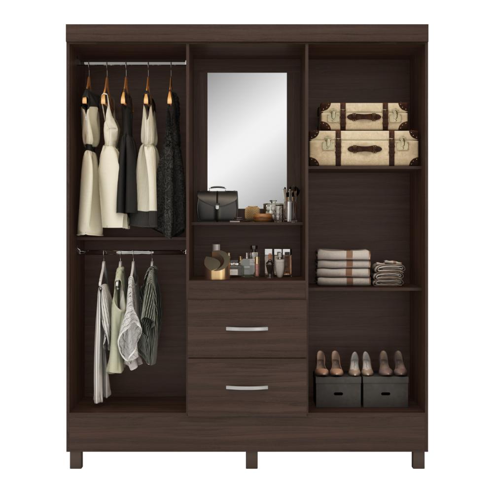 Guarda Roupa 4 Portas Dublin Cafe Touch