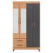 Guarda Roupa 4 Portas Espelho Miguel Freijo Titanium