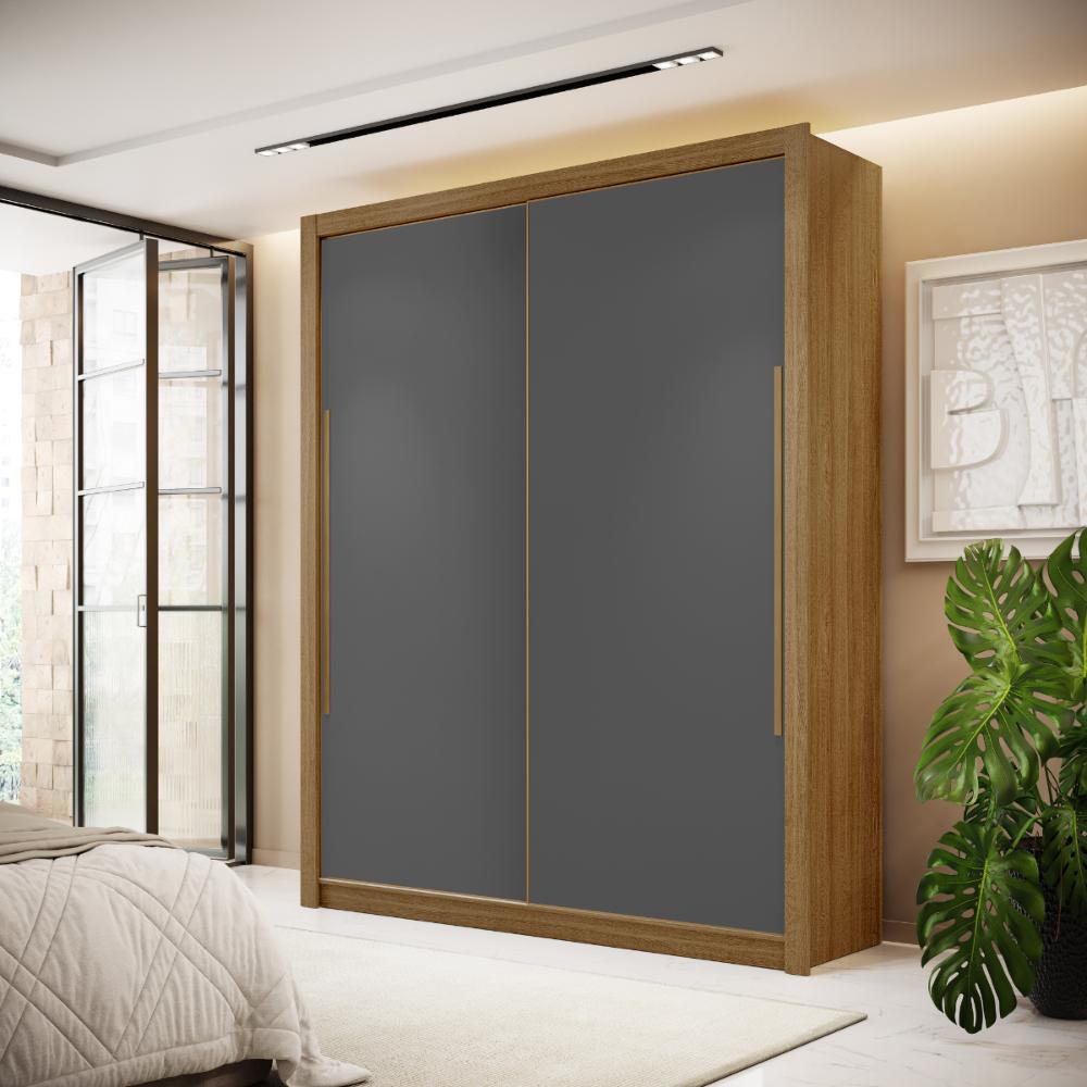 Guarda Roupa Flex 2 Portas Segóvia Nature Camarim Alasca