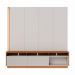 Home  Aroland Para TV 60 Polegadas Off White Freijo