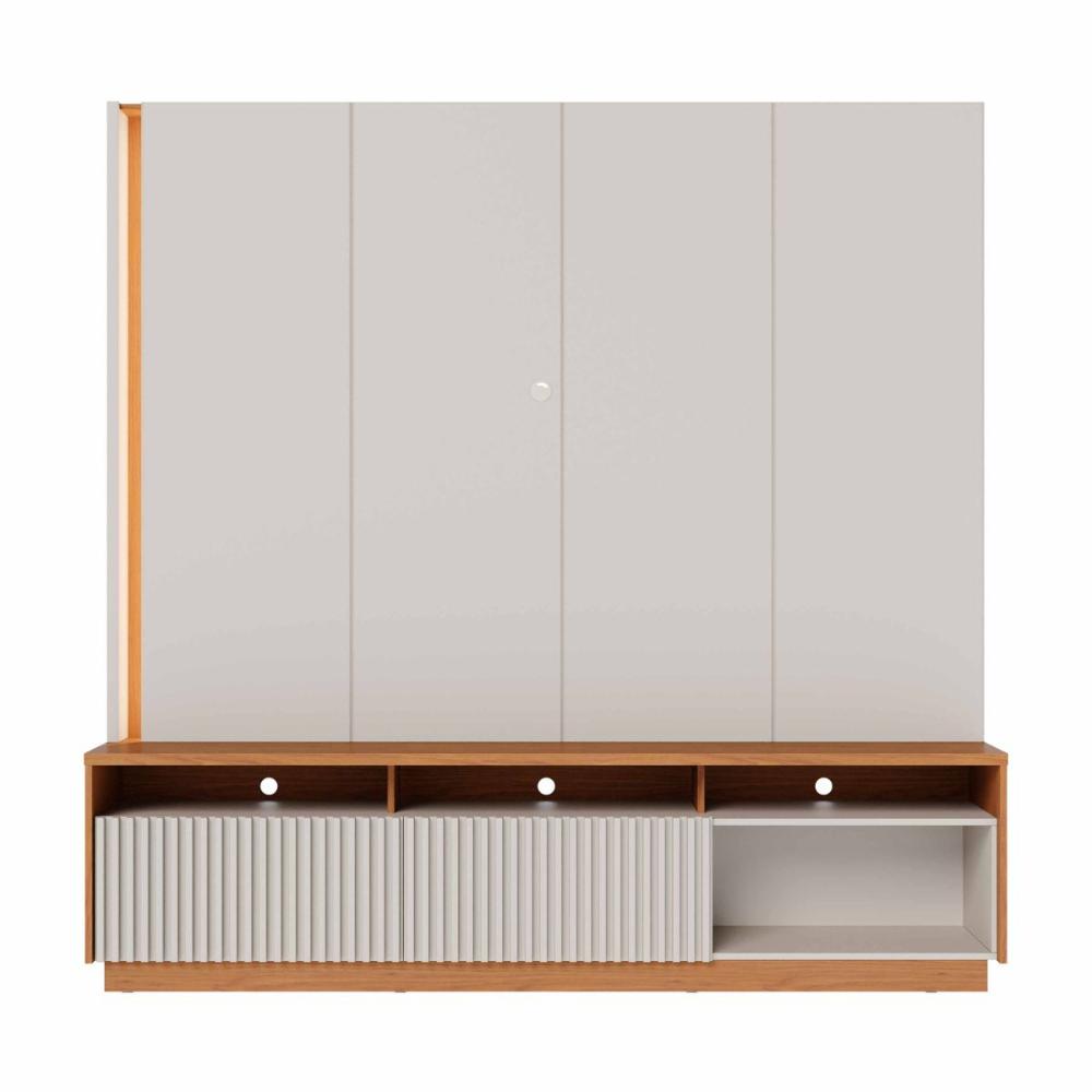 Home  Aroland Para TV 60 Polegadas Off White Freijo
