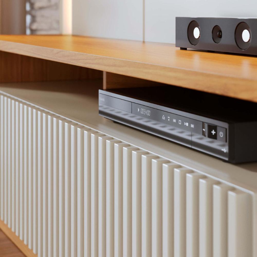 Home  Aroland Para TV 60 Polegadas Off White Freijo
