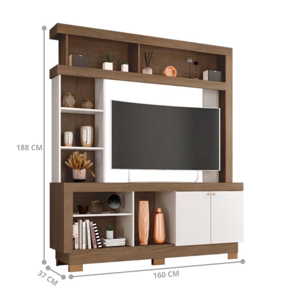 Home 2 Portas Corinto Carvalho Off White