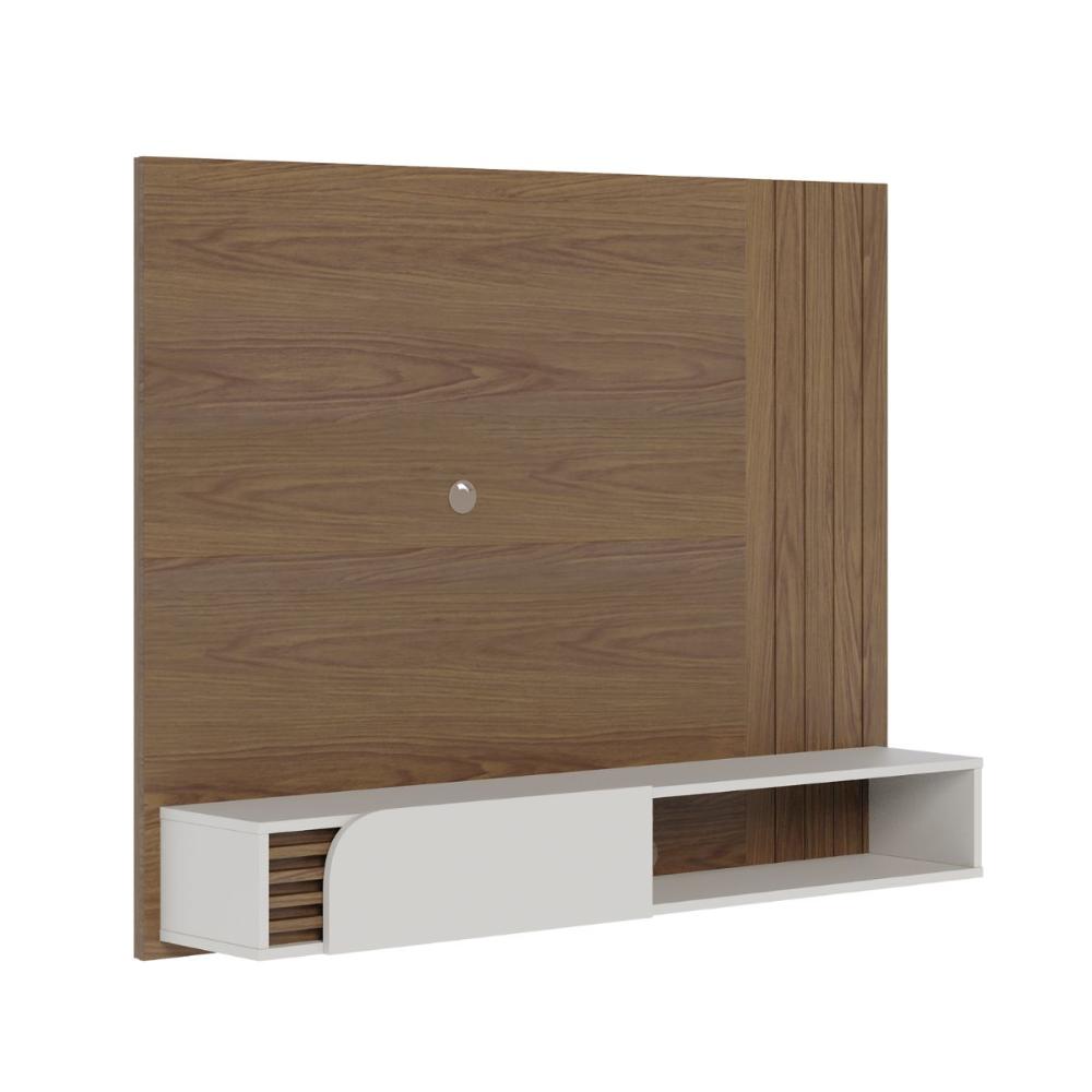 Home Para TV 60 Polegadas Jericoacoara 1600 Amendoa Off White 