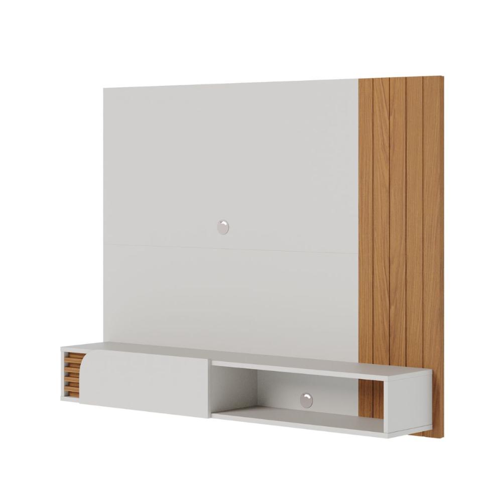 Home Para TV 60 Polegadas Jericoacoara 1600 Off White Freijo