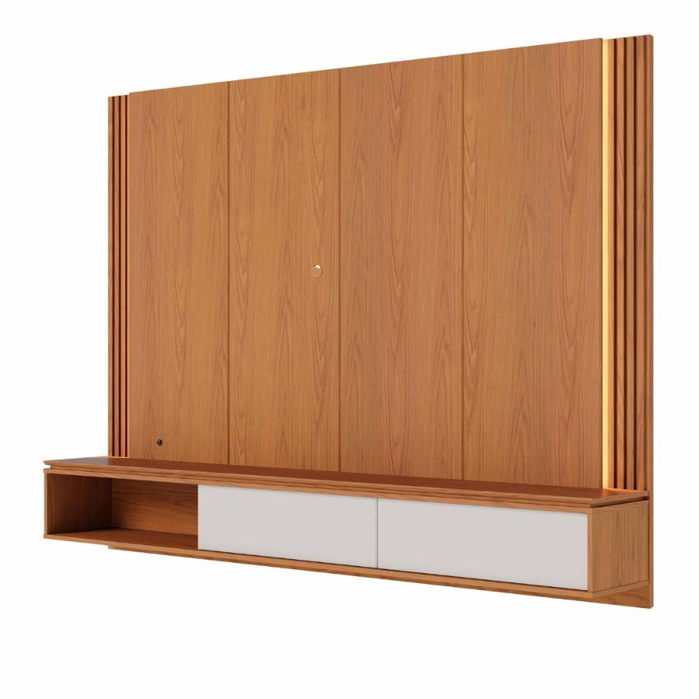 Home Suspenso Para TV 65 Polegadas Salem Off White Freijo