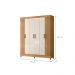 Jogo Roupeiro e Comoda Polo Freijo Off White