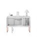 Jogo de Buffets Modernos Verona Branco Cobre