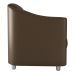 Jogo de Poltronas Decorativas Eagle Sintetico Marrom