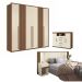 Jogo de Quarto Completo Berlim Jatoba Areia