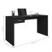 Kit Mesa de Computador e Estante Shanti Preto Trama