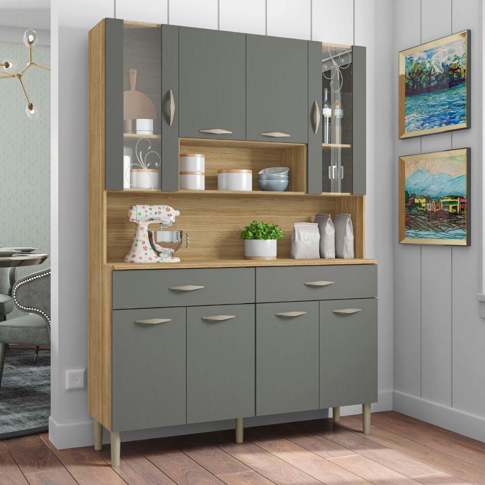 Kit S 8P Golden Freijó Gris