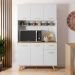 Kit de Cozinha 6 Portas Cairo Branco
