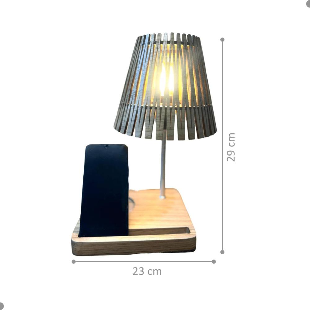 Luminária Laminado de Mesa Barcelona Freijo