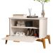 Mesa Auxiliar de Cabeceira Juazeiro Off White