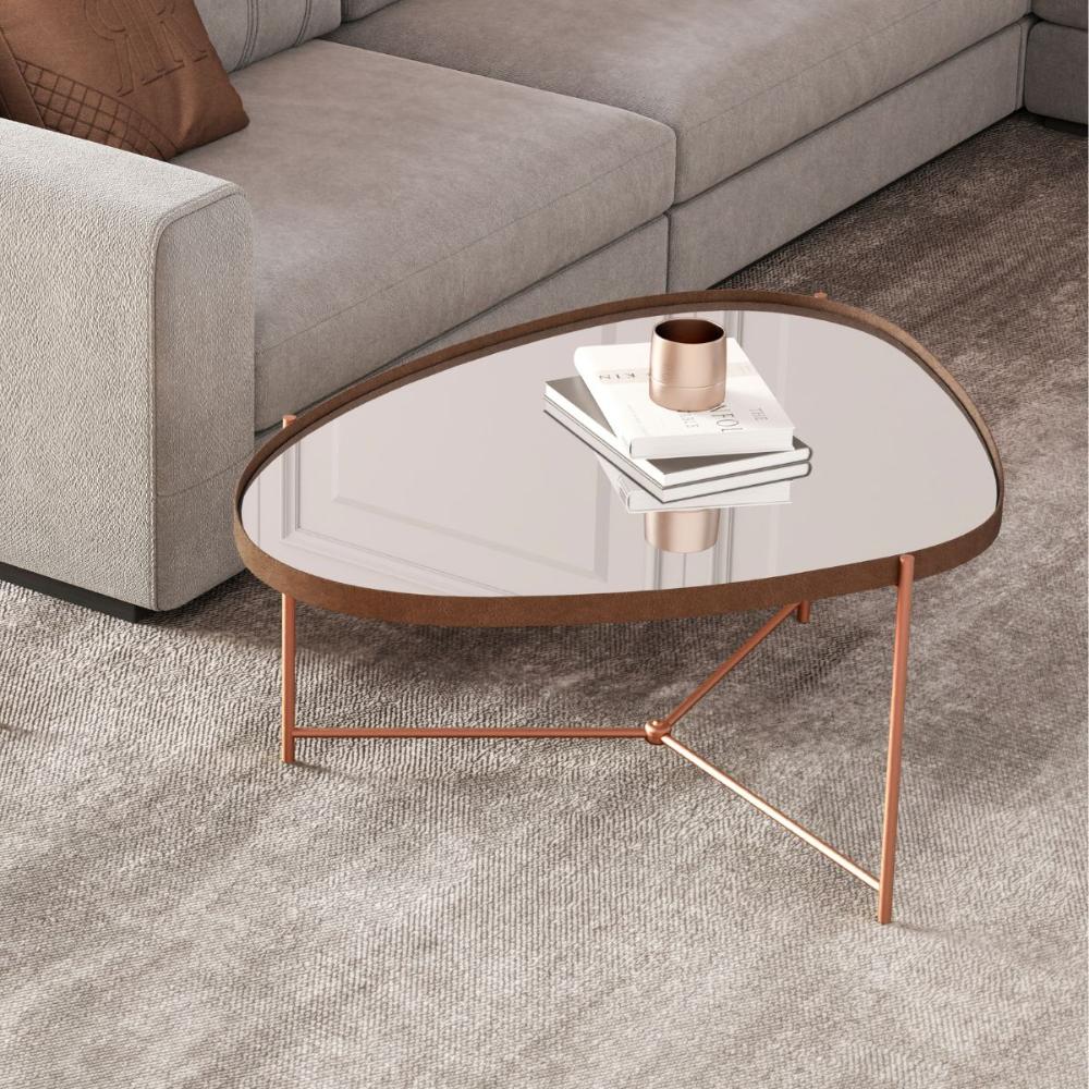 Mesa Centro de Sala Kingston Castanho Bronze
