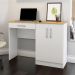 Mesa Computador Gaveta Portas Sousa Branco Cinamomo