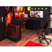 Mesa Gamer de Canto com Gaveta Wayra Preto