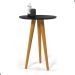 Mesa Lateral Oval para Sala Osaka Preto