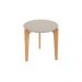 Mesa Lateral Redonda Córdoba Off White Freijó
