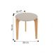 Mesa Lateral Redonda Córdoba Off White Freijó