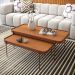 Mesa Retangular para Sala Kuala Nature Cobre