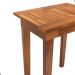 Mesa Ripada Lateral para Sala Cairo Castanho