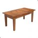 Mesa Ripada de Centro Xangai Castanho 