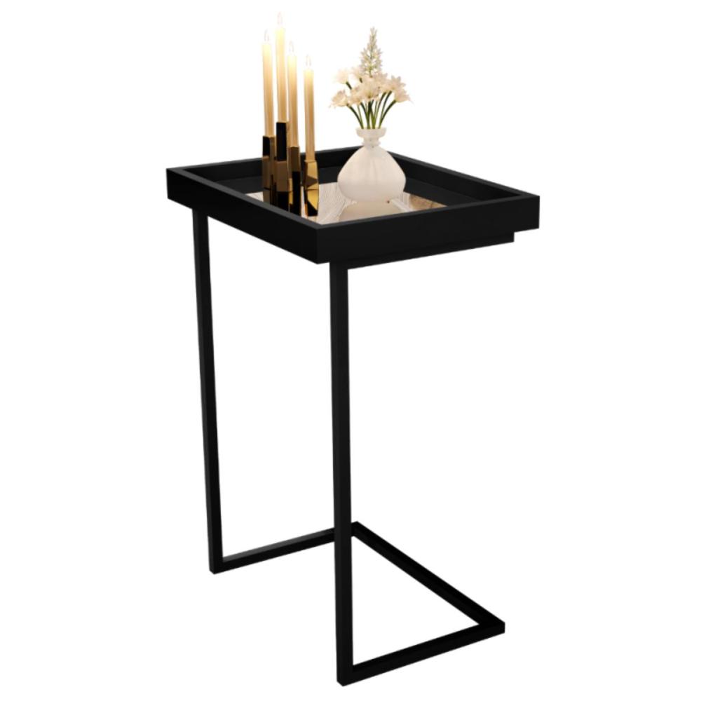 Mesa de Apoio para Sala Filipinas Preto