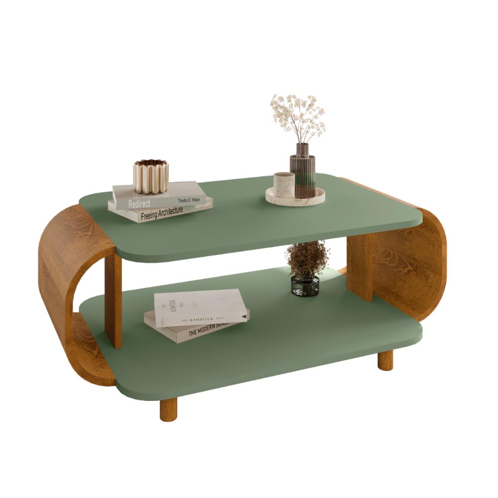Mesa de Sala Méier Pistache Naturalle