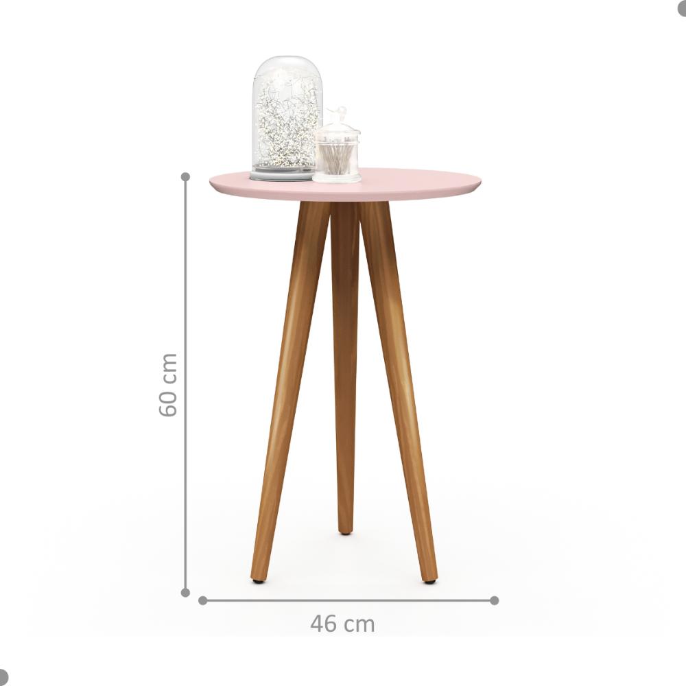 Mesa para Sala Oval Lateral Tianjin Rose