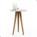 Mesa para Sala Oval Lateral Tianjin Rose
