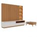 Mesa sala de estar e Home Reno Freijo Off White Matte