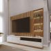 Mesa sala de estar e Home Reno Freijo Off White Matte
